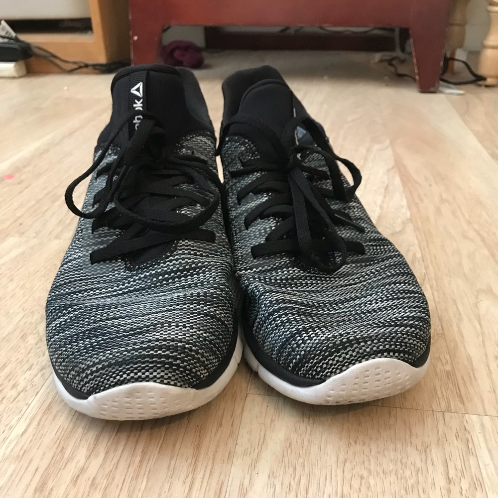 Reebok running shoes.